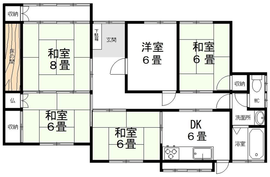 5DK house in Niihama, Ehime - Photo 1