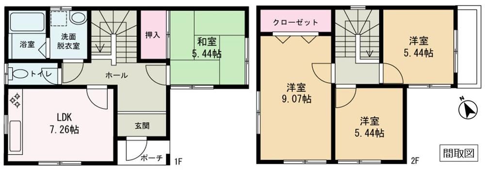 4LDK house in Koga, Ibaraki - Photo 1