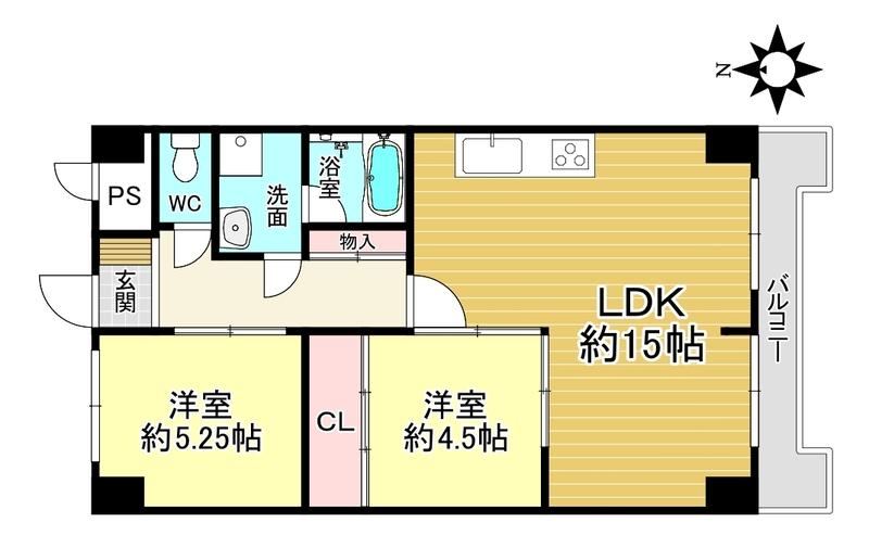 2LDK apartment in Yamashina Ward, Kyoto - Photo 1