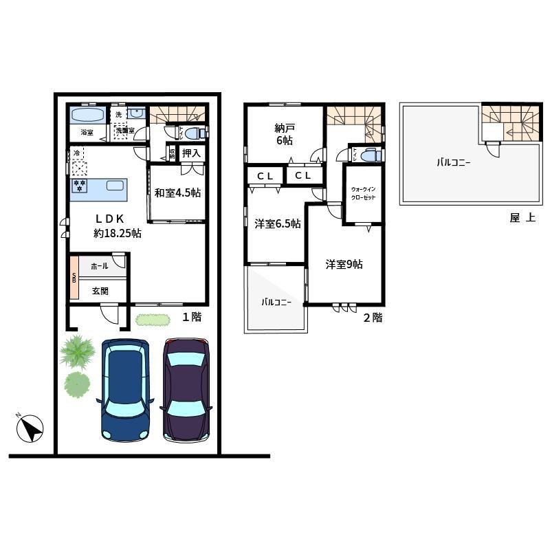 4LDK house in Kasugai, Aichi - Photo 1