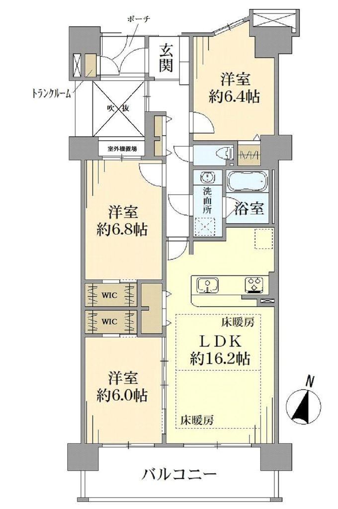 3LDK apartment in Itabashi Ward, Tokyo - Photo 1