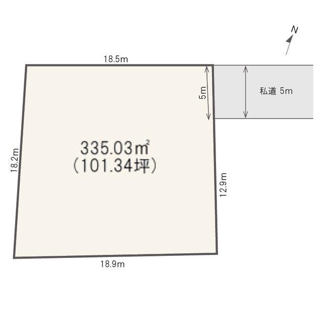 335 m² land in Nishi Ward, Niigata - Photo 1