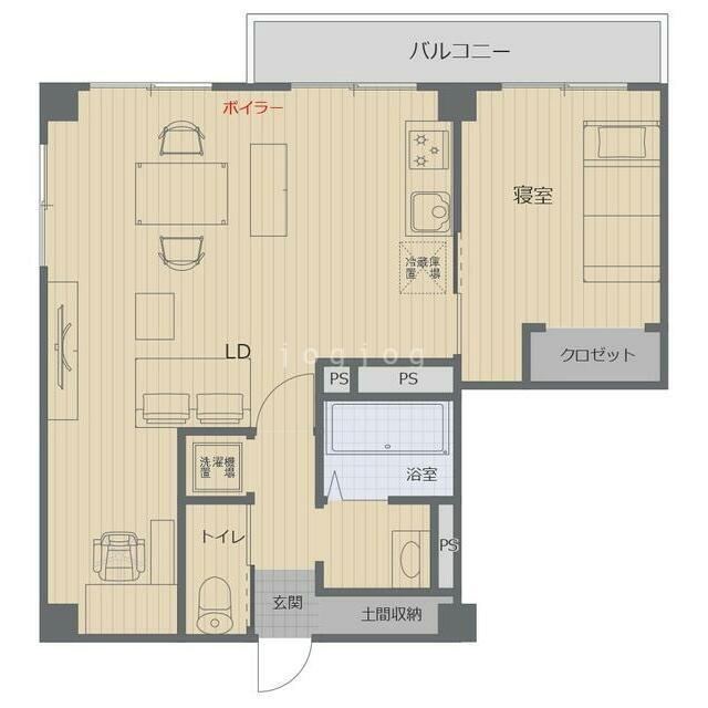 2LDK apartment in Kita Ward, Sapporo, Hokkaido - Photo 1