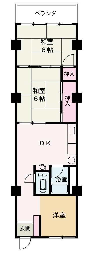 3DK apartment in Miyakojima Ward, Osaka - Photo 1