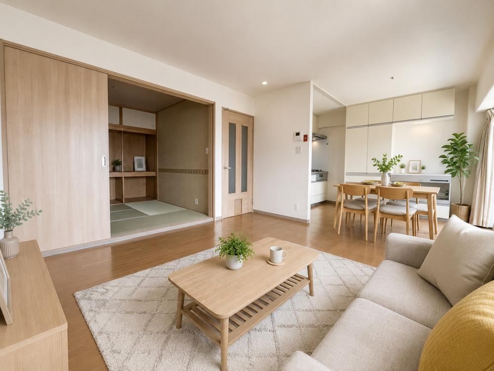 3LDK apartment in Nada Ward, Kobe, Hyogo - Photo 1