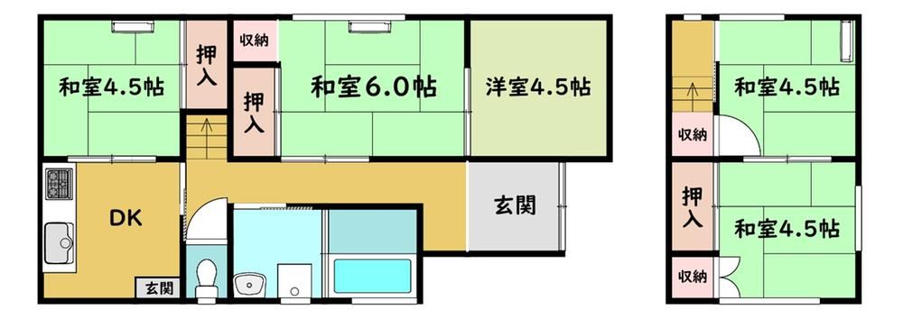 5DK house in Kokuraminami Ward, Kitakyushu, Fukuoka - Photo 1