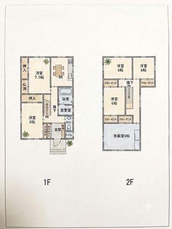 5DK house in Shitara, Kitashitara District