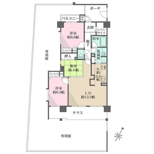 3LDK apartment in Itabashi Ward, Tokyo - Photo 1