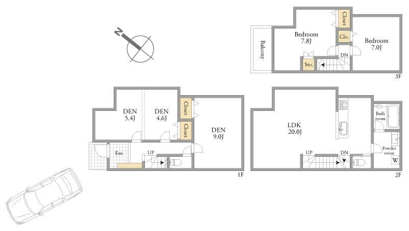 96 m² land in Setagaya Ward, Tokyo - Photo 1