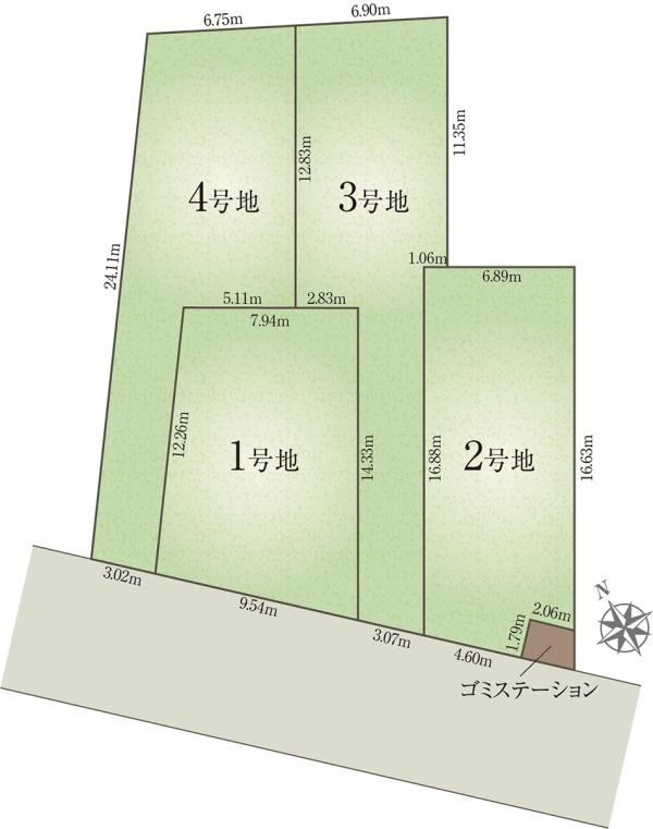115 m² land in Kashiwa, Chiba - Photo 1