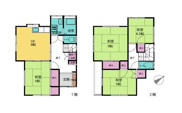 4DK house in Ichikawa, Chiba - Photo 1