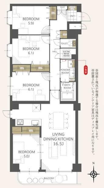 4LDK apartment in Chuo Ward, Sapporo, Hokkaido - Photo 1