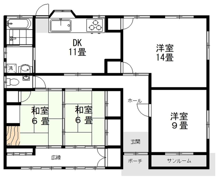 4DK house in Niihama, Ehime - Photo 1