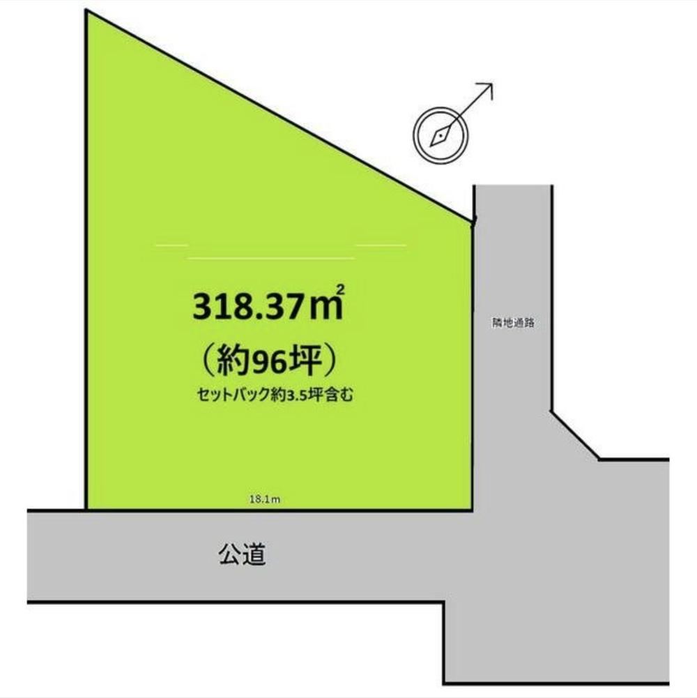 318 m² land in Iwatsuki Ward, Saitama - Photo 1