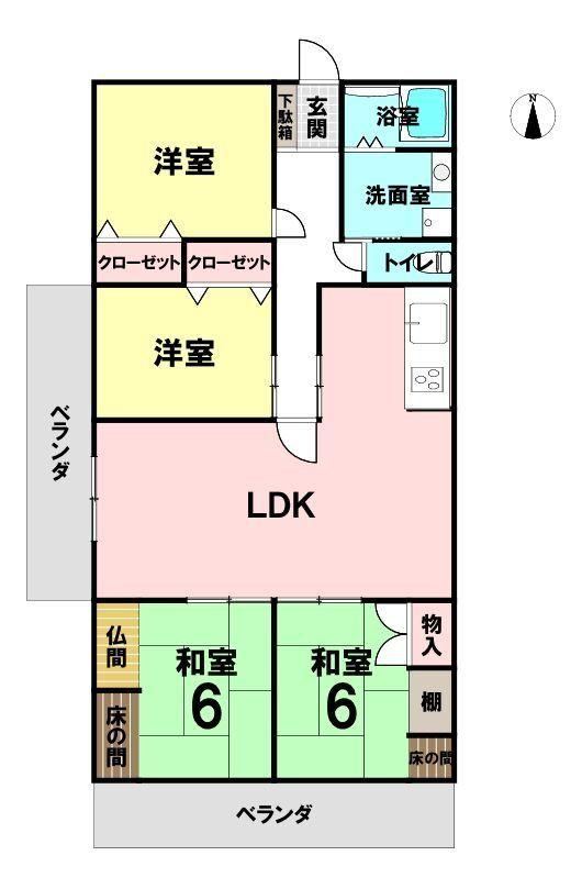 4LDK apartment in Himeji, Hyogo - Photo 1