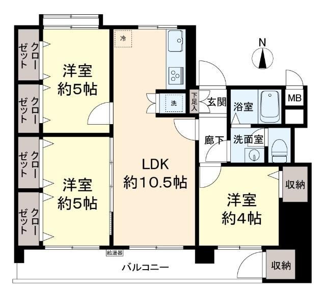 3LDK apartment in Chofu, Tokyo - Photo 1