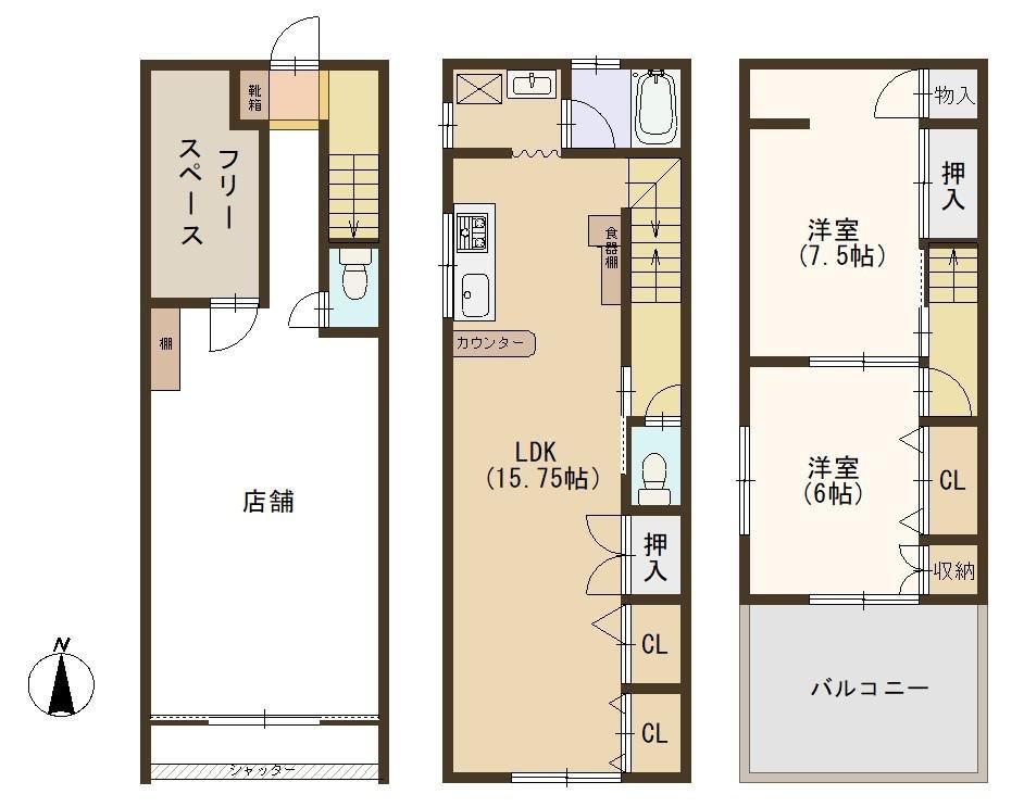 3LDK house in Higashiosaka, Osaka - Photo 1
