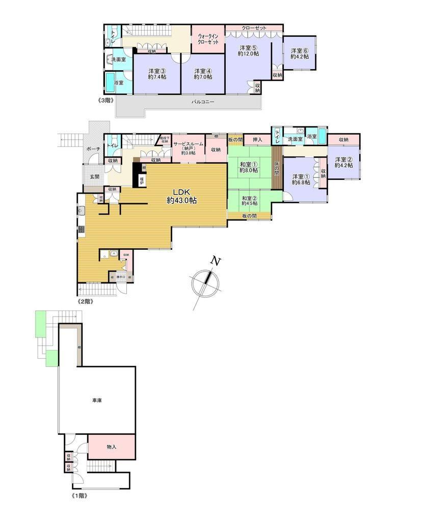 8LDK+S house in Nishinomiya, Hyogo - Photo 1