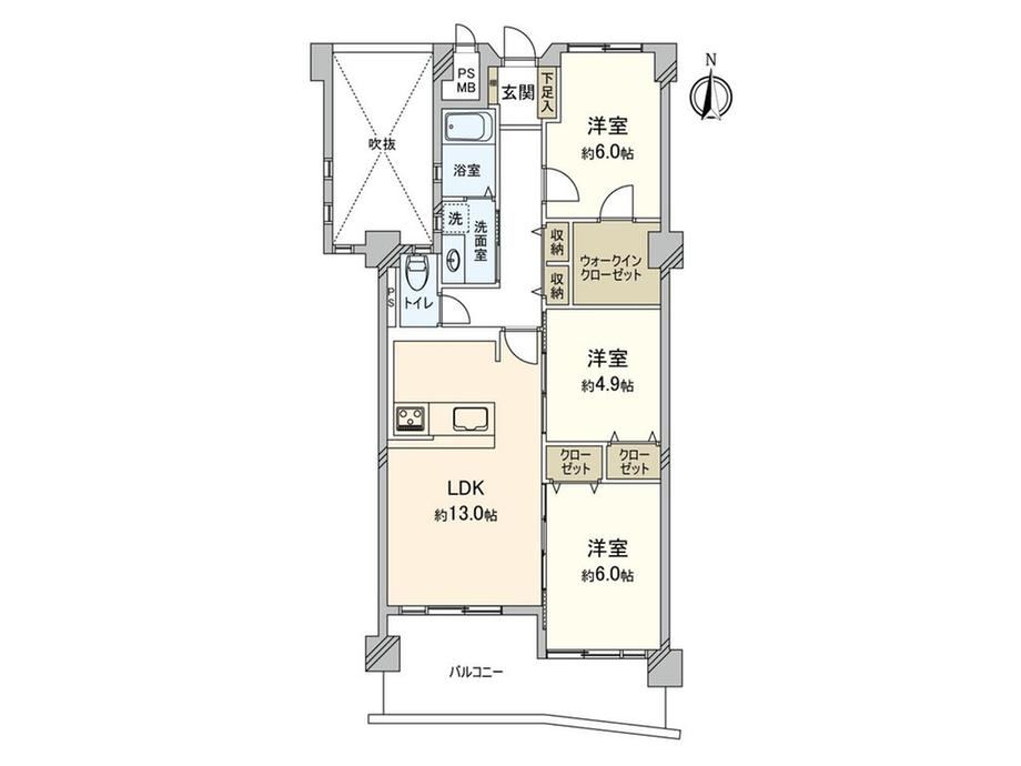 3LDK apartment in Joto Ward, Osaka - Photo 1