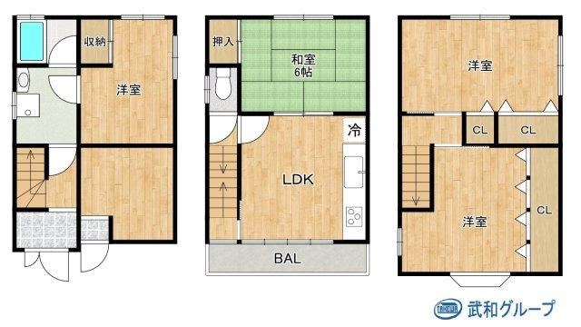 4LDK+S house in Asahi Ward, Osaka - Photo 1