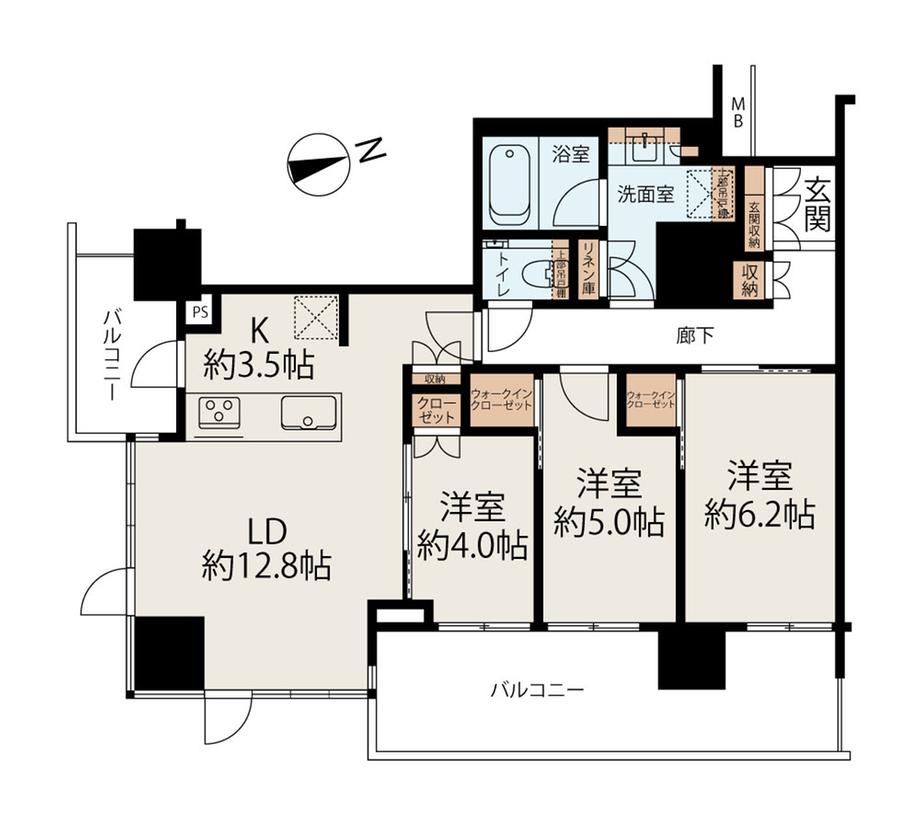 3LDK apartment in Kodaira, Tokyo - Photo 1