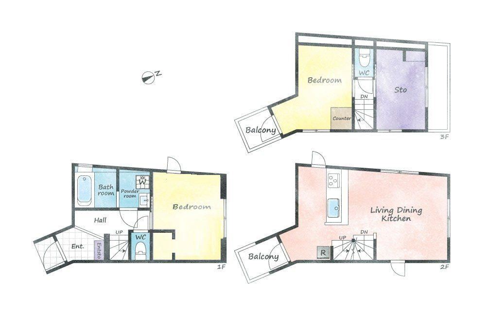 2LDK+S house in Meguro Ward, Tokyo - Photo 1