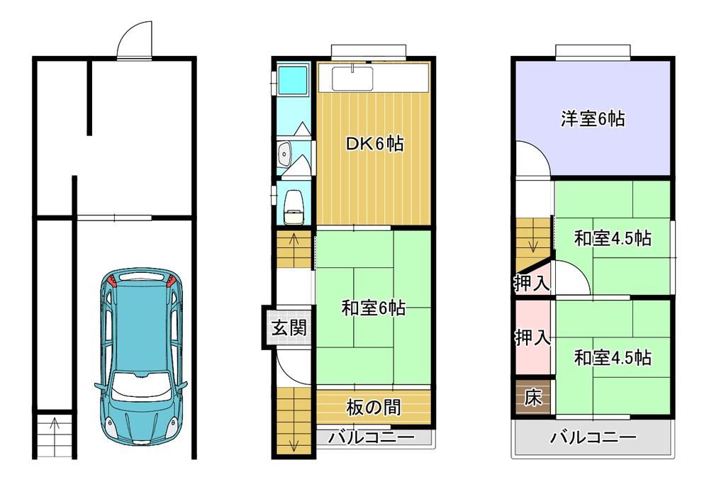 4DK house in Higashiosaka, Osaka - Photo 1