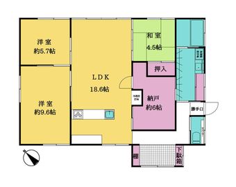3LDK+S house in Nantan