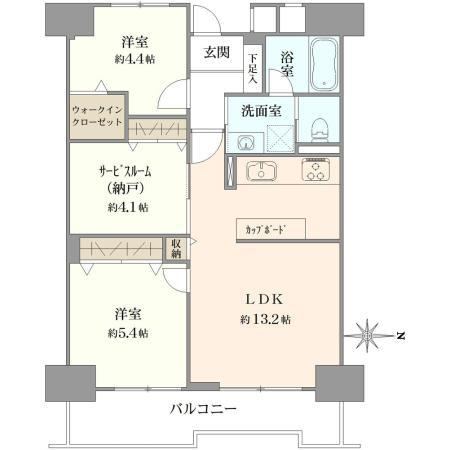 2LDK+S apartment in Adachi Ward, Tokyo - Photo 1