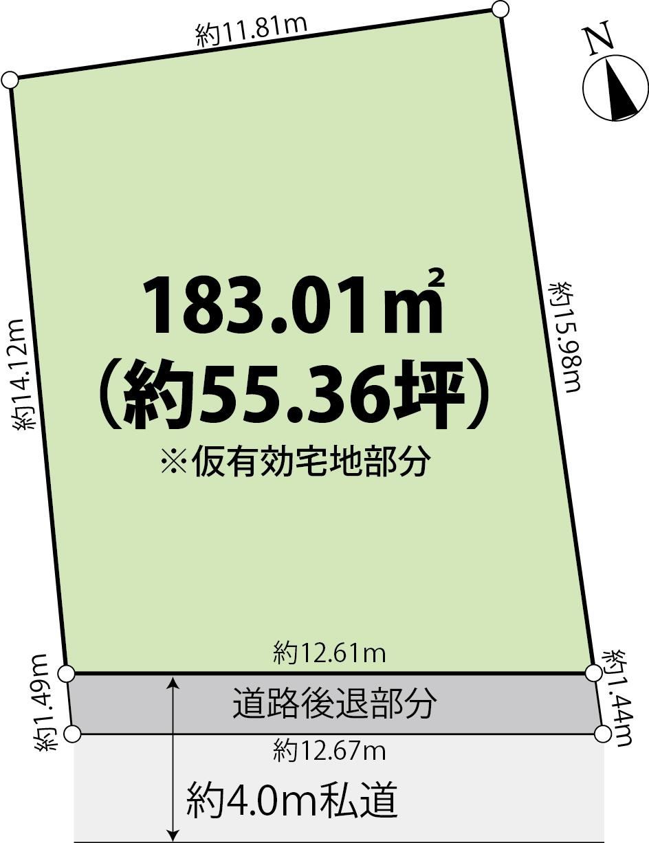 183 m² land in Higashimurayama, Tokyo - Photo 1