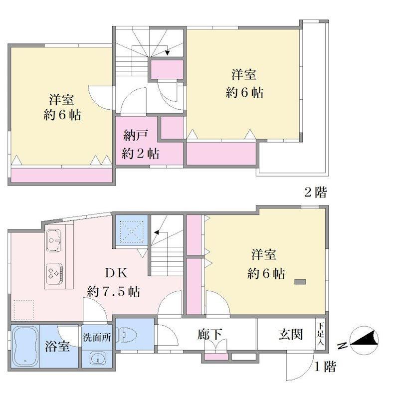 3DK+S house in Ota Ward, Tokyo - Photo 1