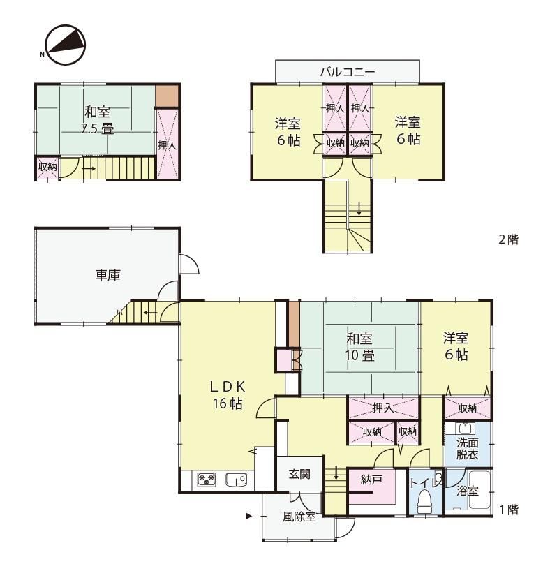5LDK+S house in Akita, Akita - Photo 1