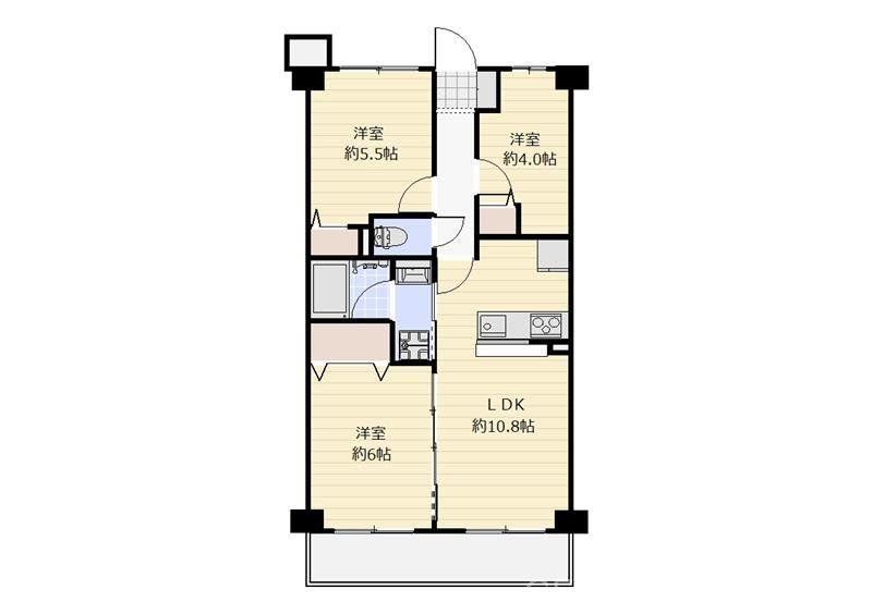 3LDK apartment in Shiki, Saitama - Photo 1