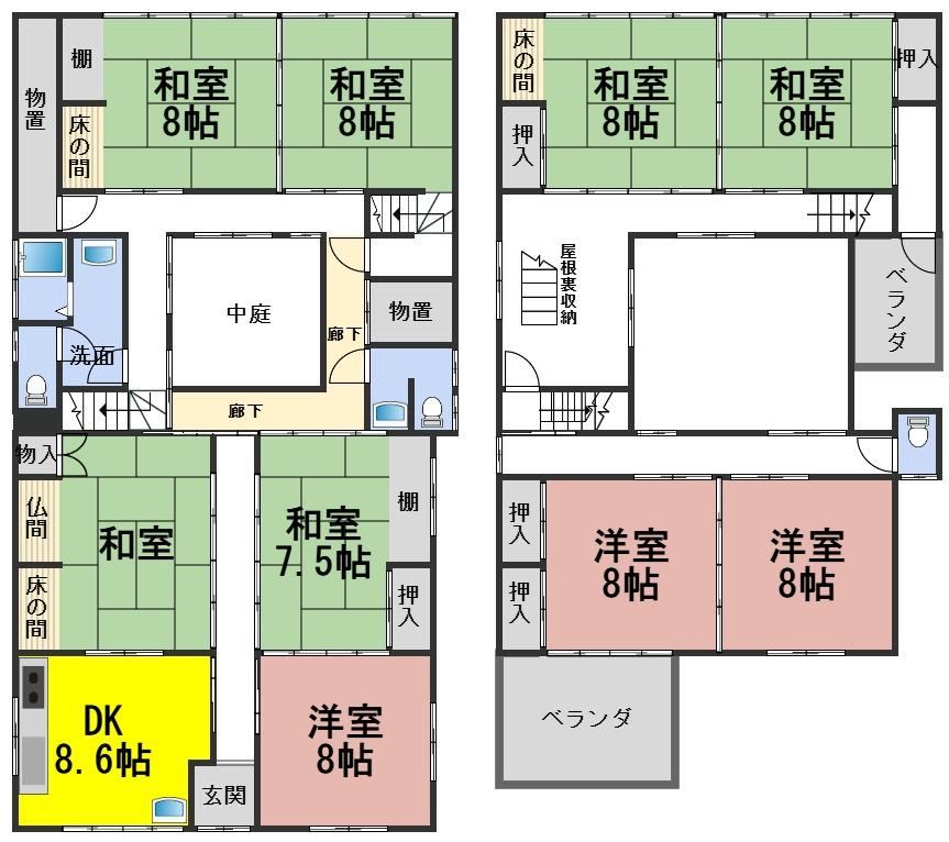 9DK house in Gifu, Gifu - Photo 1