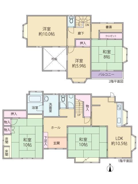 5LDK house in Izumi Ward, Sendai, Miyagi - Photo 1