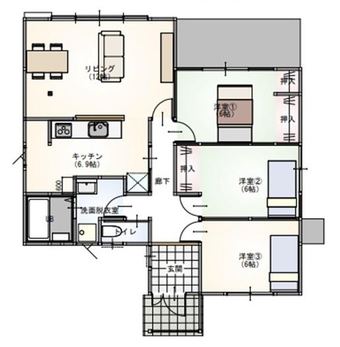 3LDK house in Ogi