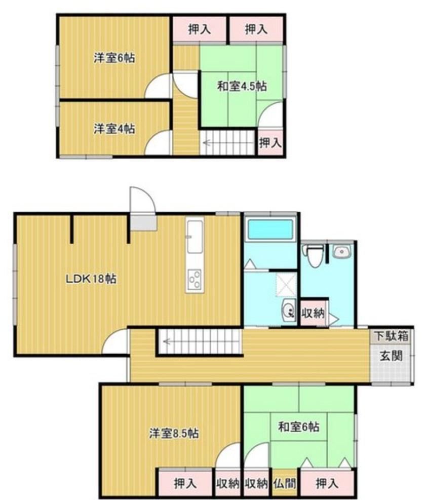 5LDK house in Shimonoseki, Yamaguchi - Photo 1