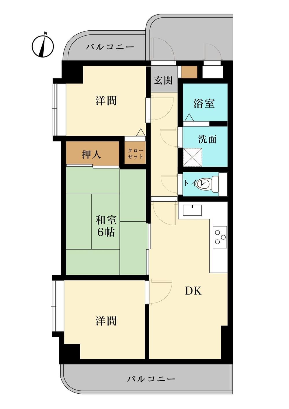 3DK apartment in Takatsu Ward, Kawasaki, Kanagawa - Photo 1