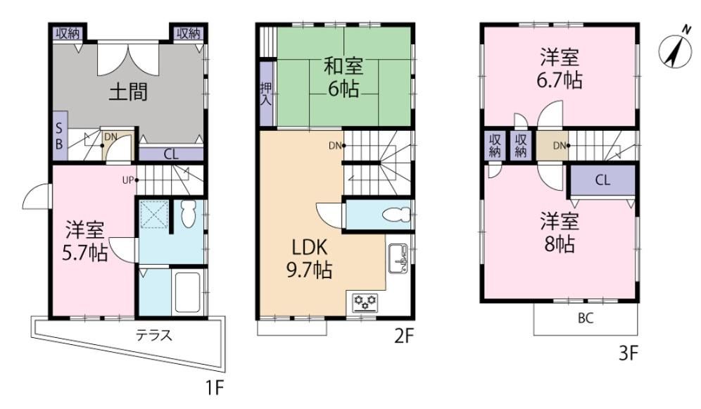 4LDK house in Nishinomiya, Hyogo - Photo 1