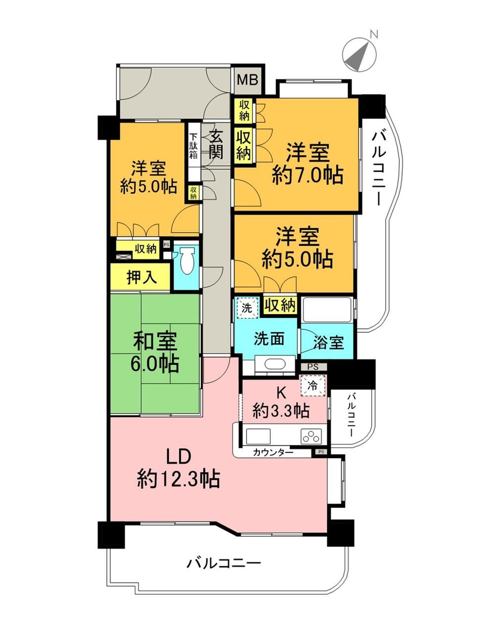 4LDK apartment in Agui, Chita District, Aichi - Photo 1