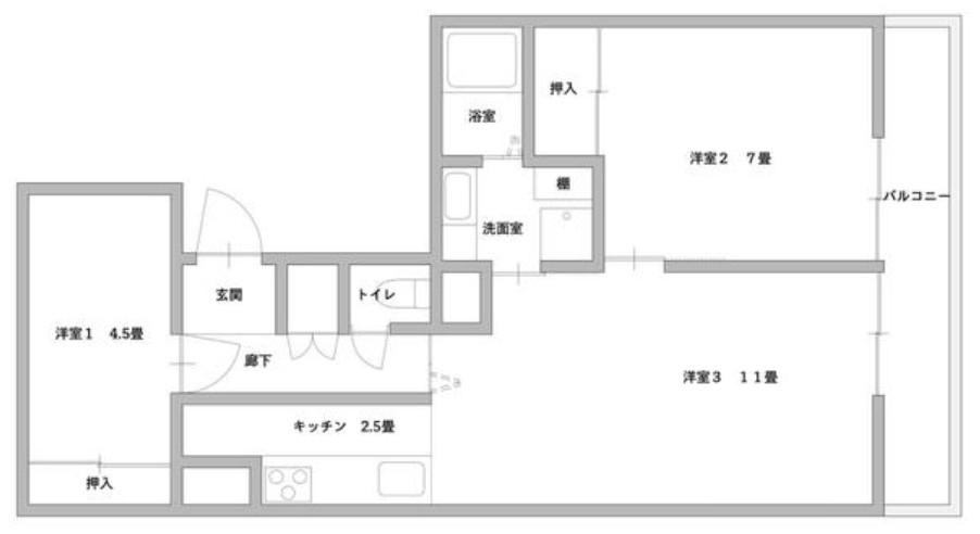 2LDK apartment in Kitanagoya, Aichi - Photo 1
