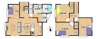 4LDK house in Taku