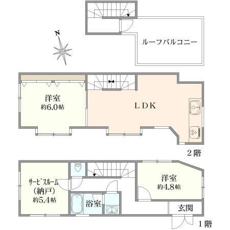 2LDK+S house in Taito Ward, Tokyo - Photo 1