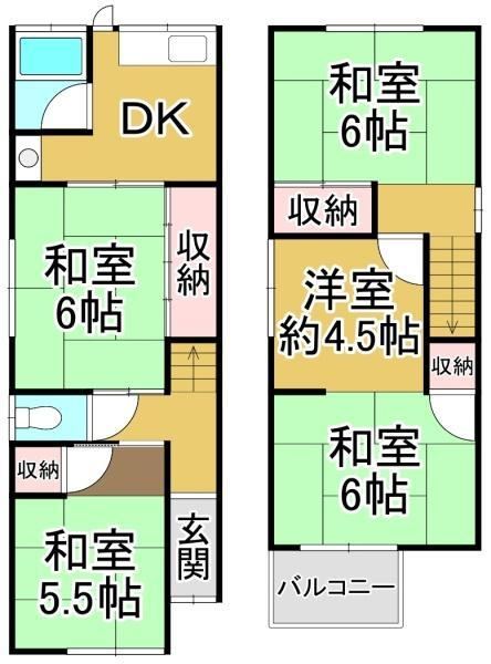 5DK house in Kishiwada, Osaka - Photo 1
