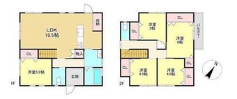 5LDK house in Yasu