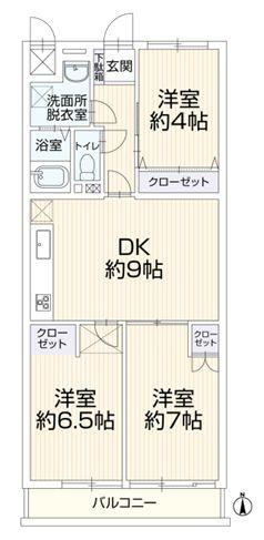 3DK apartment in Hiratsuka, Kanagawa - Photo 1