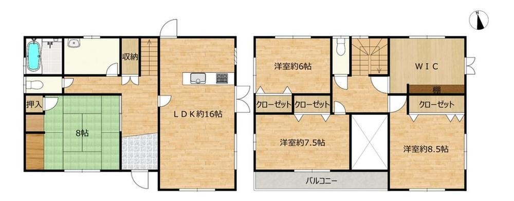 4LDK house in Ube, Yamaguchi - Photo 1