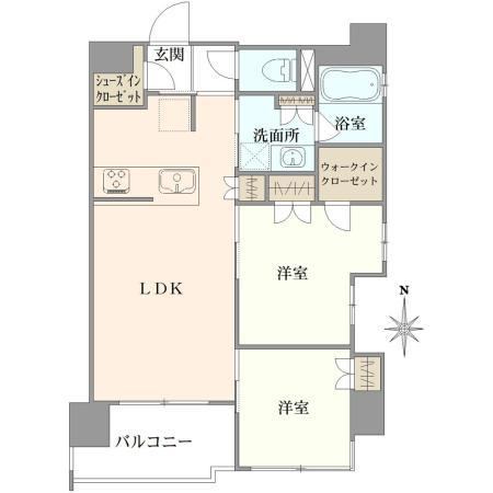 2LDK apartment in Sumida Ward, Tokyo - Photo 1