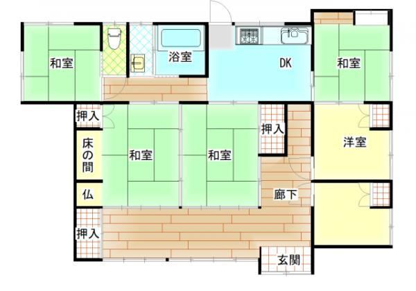 6DK house in Miyakonojo, Miyazaki - Photo 1