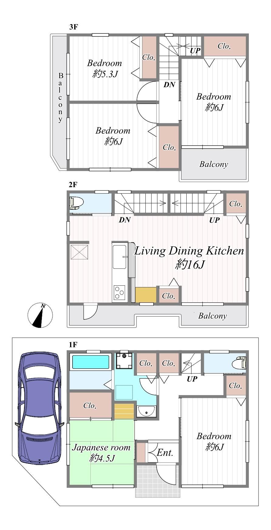 5LDK house in Moriguchi, Osaka - Photo 1